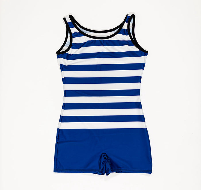 The Dreamboat: gender neutral one-piece 1920s swimsuit